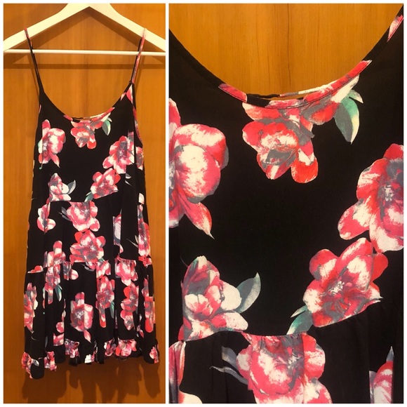 SO | Floral trapeze dress - Picture 3 of 8